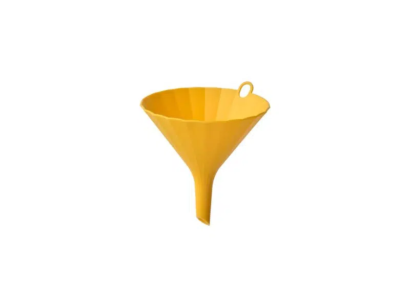 How do I get leads? Image of a funnel.