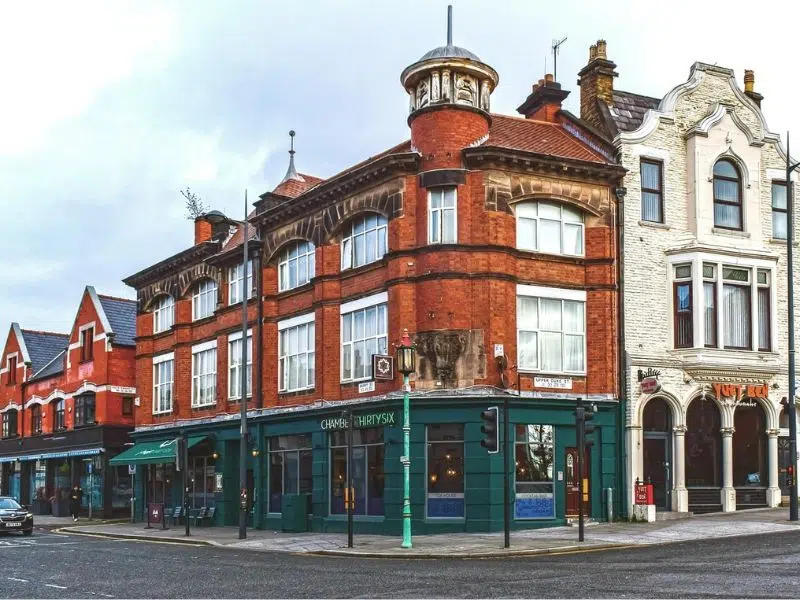 UK Street corner