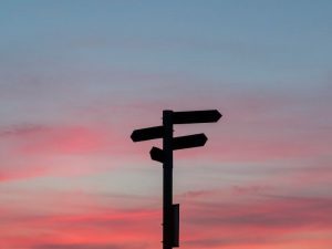 AI optimisation - image showing signpost